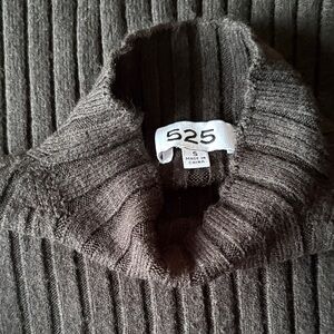 525 America Men's Charcoal Turtleneck Sweater